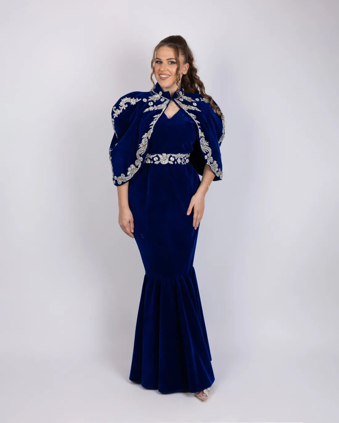 Kraljevsko plava haljina — Džana Style haljina