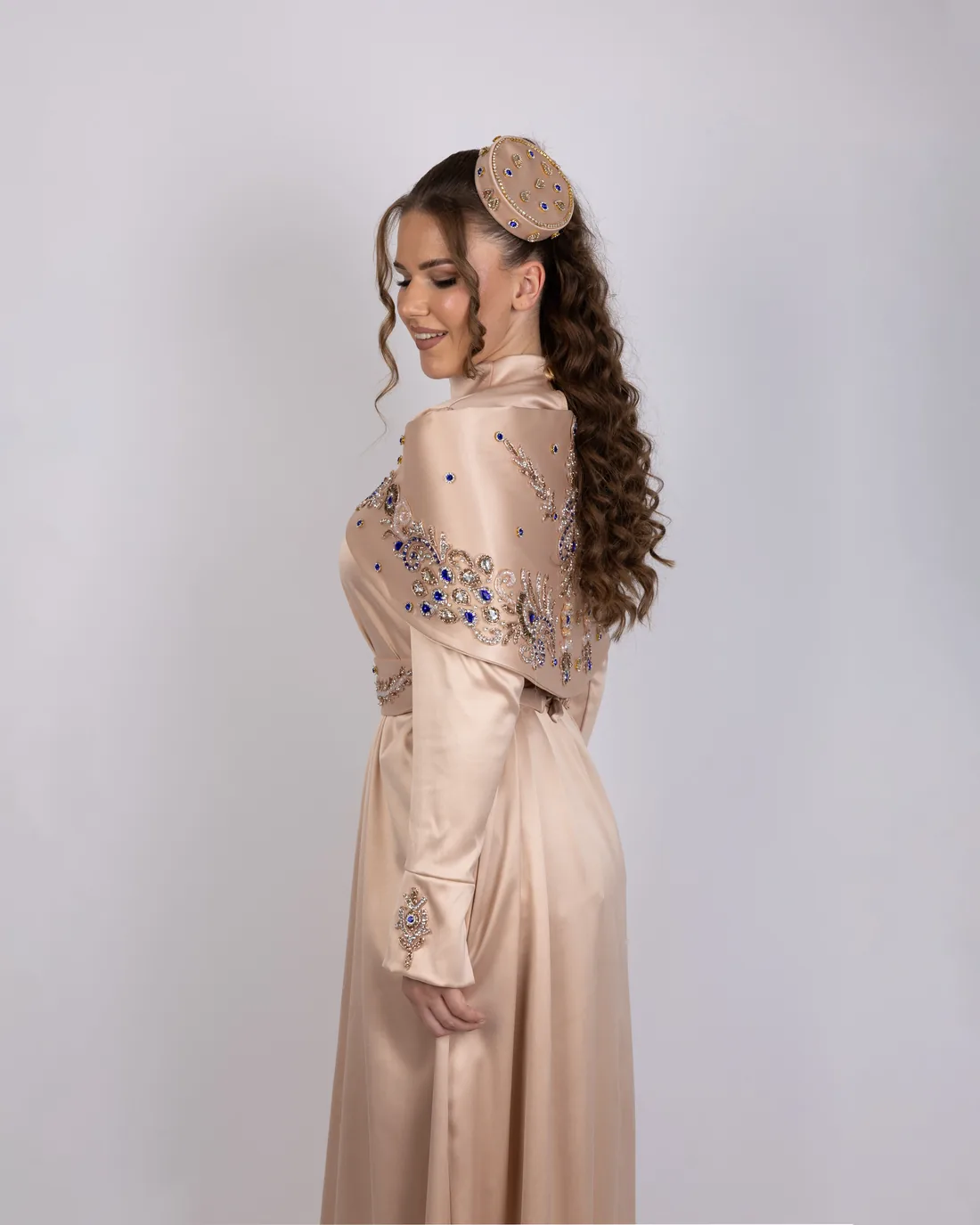 Bež haljina s’ oklopom✨ — Džana Style haljina