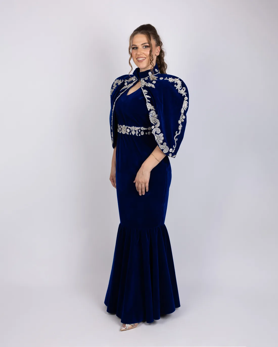 Kraljevsko plava haljina — Džana Style haljina