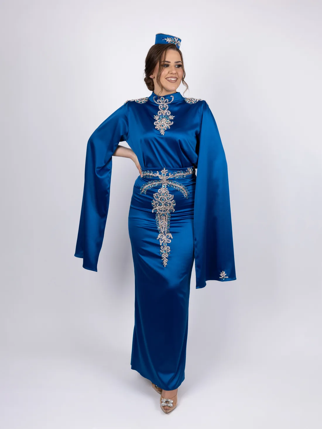 Komplet sa sirokim rukavima✨ — Džana Style haljina